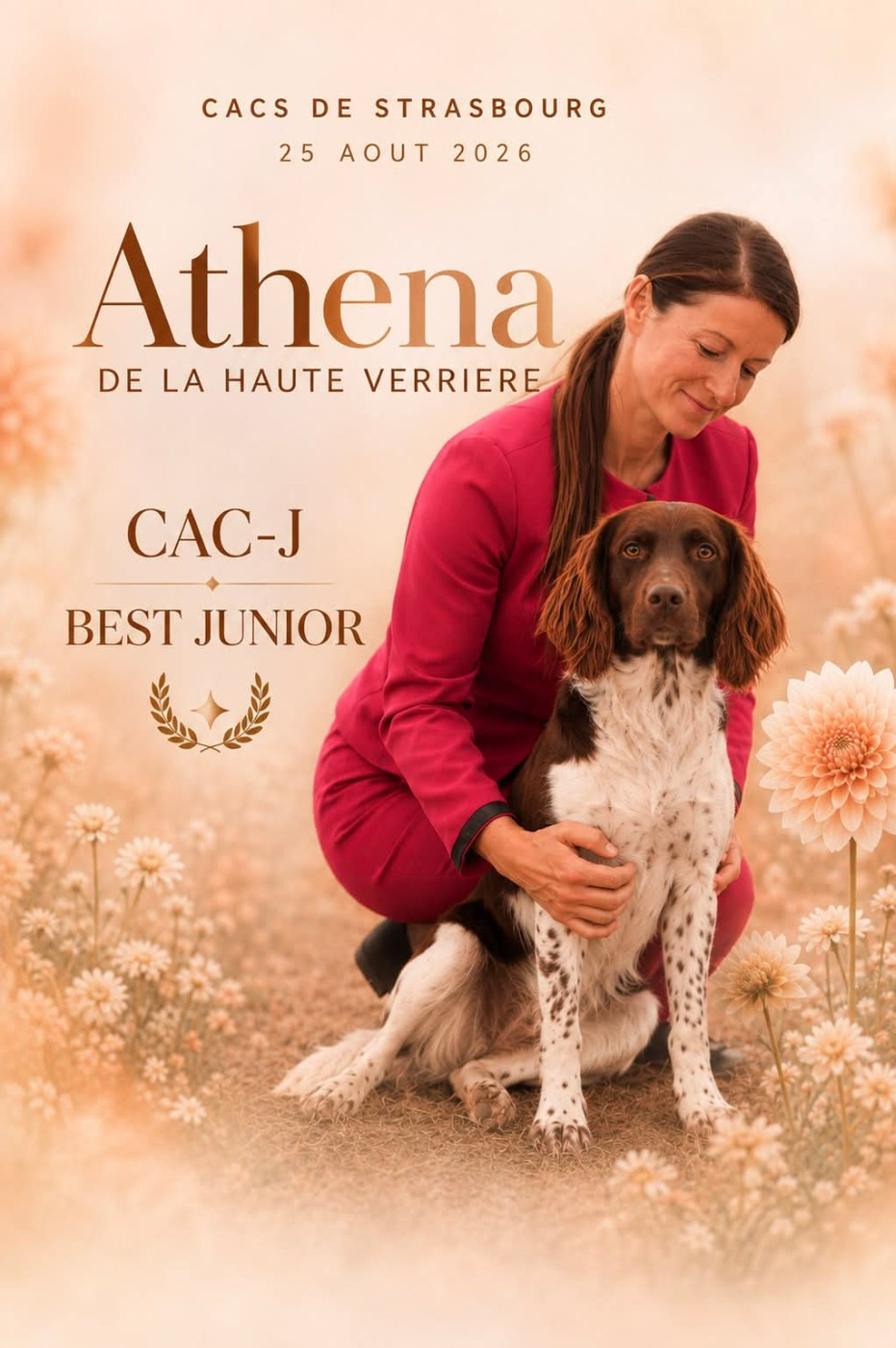 ATHENA de la Haute Verrière - Confirmation + Meilleur jeune + CACS